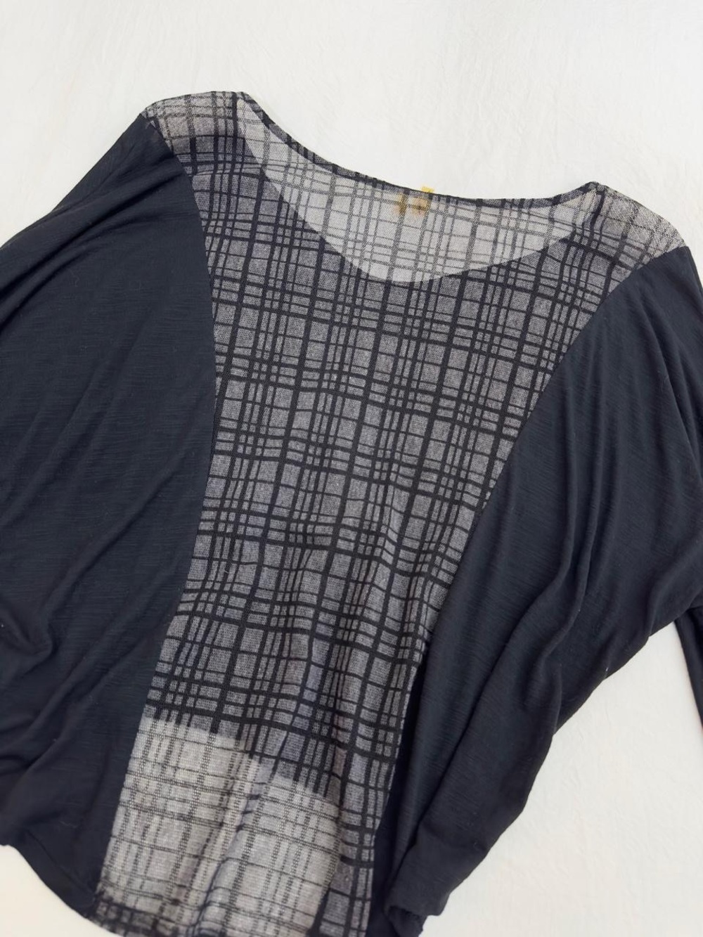 Mesh Back Slouchy Tee - Picture 5 of 7